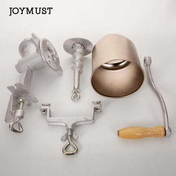 JOYMUST Home Use Hand Cranking Operation Grain Grinder Silver