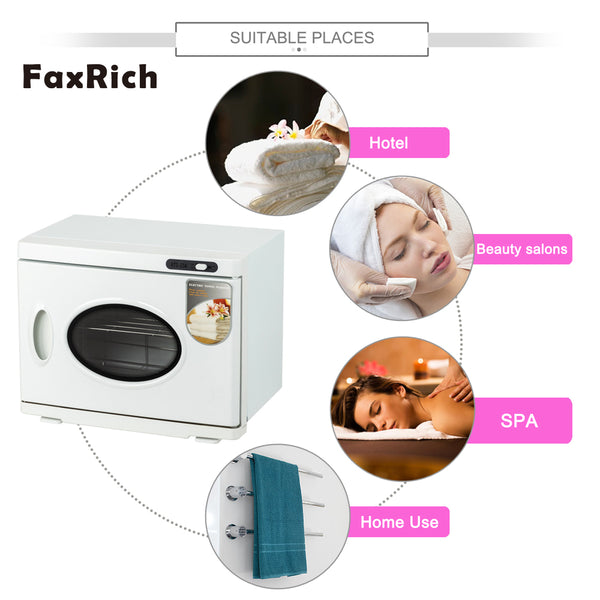 FaxRich 23L Towel Tool Sterilizer Warmer Cabinet Spa Facial Disinfection Salon Beauty