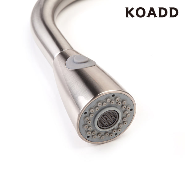 KOADD All Copper Kitchen Pull Faucet