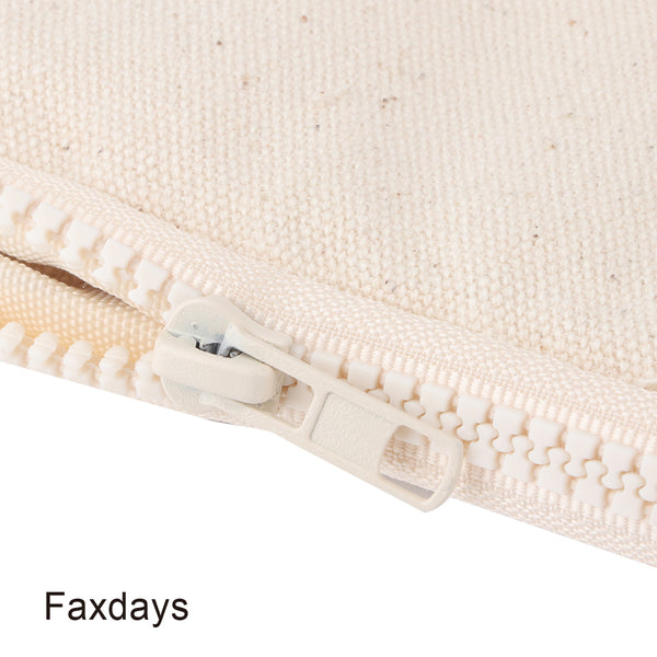 Faxdays Beige Multifunction Large Capacity Children Paintbrush Crayons Storage Stationery Bag